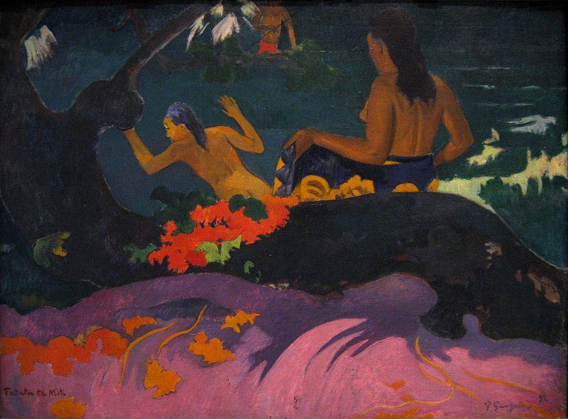 Paul Gauguin By the Sea